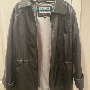 Men’s Pelle Studio Black Leather Jacket